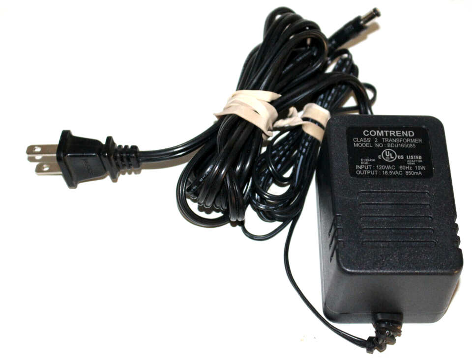 *Brand NEW*Comtrend BDU165085 16.5 V 850mA AC Adapter Power Supply Class 2 Transformer